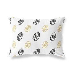 BonaMaison Willekeurig Patroon Decoratieve Kussensloop, Kussenhoezen Bank, Decoratieve Kussenhoesjes, Kussensloop; Sofa, Slaapkamer, Kantoor, Auto 35x50 Cm - Ontworpen en vervaardigd in Turkije