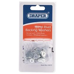 4 mm Dos. Washer- (100 par carte)