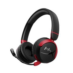 HyperX Cloud Mini – Wireless Headset. Compatible with PC, Chromebook, Nintendo Switch, PS5 & Xbox Controllers, Phones, Laptops, Tablets. Limited Volume 85dB Immersive Sound All-day battery life Black.