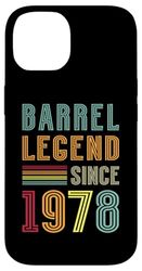 Barrel Racing Legend Rodeo 47th Birthday Barrel Racer Case for iPhone 14
