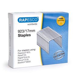 Rapesco 923/17 mm verzinkte nietjes (type 23) - 1.000 stuks