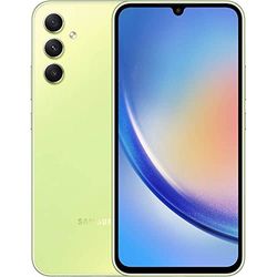 SAMSUNG Galaxy A34 5G SM-A346B/DSN 16.8 cm (6.6) Hybrid Dual SIM Android 13 USB Type-C 6 GB 128 GB 5000 mAh Lime Khaki