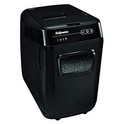 Fellowes Automatisk dokumentförstörare AutoMax 200M – upp till 200 ark samtidigt (mikropartiklar, P-5), 1–3 användare