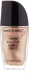 Wet n Wild - Wild Shine Nail Color - Esmalte de Uñas de Secado Rápido - Pintauñas Dorado de Larga Duración - Acabado Brillante, Textura y Efecto Fabuloso - Ready to Propose