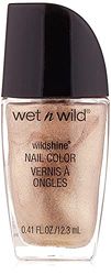 Wet n Wild - Wild Shine Nail Color - Esmalte de Uñas de Secado Rápido - Pintauñas Dorado de Larga Duración - Acabado Brillante, Textura y Efecto Fabuloso - Ready to Propose