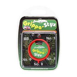 Dinsmores Non-Toxic 5 Compartment Square Grippa-Styx - Green, Size BB/No1/No4/No6