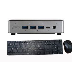 ECS Liva Z3 Plus i7-10510U 16 GB 1 TB M.2 SSD tastiera + mouse, senza sistema operativo