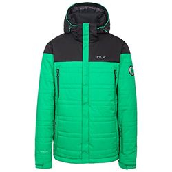 Trespass Giacca da Sci Impermeabile da Uomo Hayes con Cappuccio Removibile, Uomo, MAJKSKN20003_CVRXXL, Clover, 2X-Large