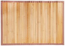 iDesign Formbu Tapis, Petit, Bambou, Marron Clair, 43 x 61 cm