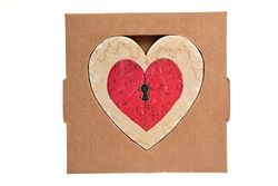 SVE Stoneheart Coeur de Pierre, Fantaisie, marbre 10x10x2 cm Lock