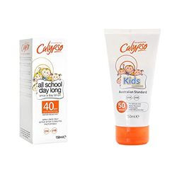 Calypso All Day Long Sun Lotion SPF 40, 150ml & Australian Standard Kids Sun Lotion SPF50