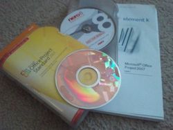 Microsoft Project 2007 Win32 English AE CD