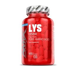 AMIX - Suplemento Deportivo - Lisina en 120 Cápsulas - Favorece la Recuperación Muscular - Aminoácidos Puros de Lisina de Rápida Absorción - Aminoácidos Esenciales