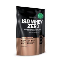 BioTechUSA Iso Whey ZERO, Lactose, Gluten, Sugar FREE, Premium Whey Protein Isolate, 500 g, Caffé Latte