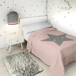 HACIENDO EL INDIO Happy Star beddengoedset, 80/90 cm bed (160 x 270 cm)