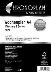 Avery Zweckform 50701 Chrono Plan Semana Plan A4 2011