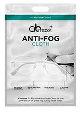 The Body Doctor - pano seco anti-embaciamento para óculos, permanece livre de névoa por 48 horas, reutilizável até 1000 vezes, embalagem individual