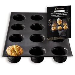 Silpat Flexipan - Stampo per 12 mini muffine