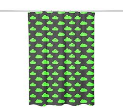 Bonamaison, Rideau de Douche Imprimé Numériquement, Anneaux de Rideau de Douche Inclus, 1 Pièce, 140X200 Cm - Conçu et fabriqué en Turquie