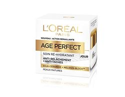 L'Oréal Paris - Age Perfect - Soin Jour Ré-Hydratant - Anti-Relaxement e Anti-tiques, Peaux Matures - 50 ml