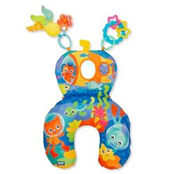 Oreiller Abdominal Ocean Adventure de Playgro | Amusant et Soutien pour Le Temps de la Bouche vers Le Bas des bébés à partir de 0 Mois