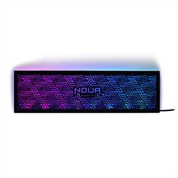 Noua Glow Cover PSU ARGB para Casas de Juegos, Panel de Cubierta Adhesiva Luminosa Power Supply direccionable 5V 3Pin Aura ARGB Sync (300 x 85 x 6 mm)