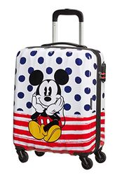 American Tourister Disney Legends, Musse blå prickar, 55 cm, barnbagage