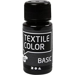 Creativ Company Textil Color, Noir, 50 ML