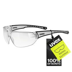Uvex Sportstyle 204, óculos desportivos unissexo, de espelho, conforto sem pressão e suporte perfeito, claro/claro, one size