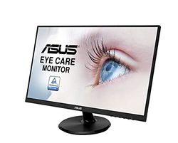 ASUS VA27DCP Eye Care Monitor â€“ 27 inch, Full HD, IPS, Frameless, USB-C, 65W PD, 75Hz, Adaptive-Sync/FreeSync, Low Blue Light, Flicker Free, Wall Mountable