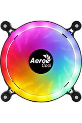 Aerocool SPECTRO12, Negro, 120 x 120 x 25 mm