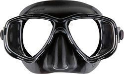 Cressi Marea Mask -Masque pour la Plongée et Snorkelling, Noir/Noir, Taille Unique, Unisexe Adulte