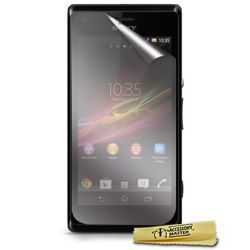 Tillbehör Master displayskyddsfolie för Sony Xperia M, 3 stycken