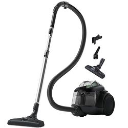 AEG CLEAN 6000 ÖKO AL61C2ÖKO dammsugare påslös/ETM testvinnare (mycket bra) / 60% återvunnet material / 550 W/extra munstycken/soffhjul / 74 dB (A) / 12 m handlingsradie/1,6 l