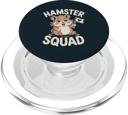 Hamster Squad Propietario de hámster PopSockets PopGrip para MagSafe