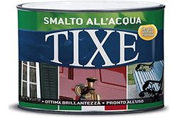 TIXE Smalto all'Acqua – Finitura Lucida e Resistente per Legno e Metallo, AVORIO 125 ML