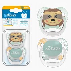 Dr. Brown's Prevent Orthodontic SootherAnimal Faces T2 - Chupeta bebé