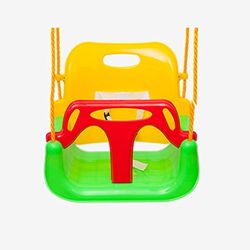 Extsud 3 en 1 Balançoire pour Bébé Siège Dossier Accoudoir Amovible Anti renversement (Vert)