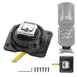 Neewer Z2-S Hot Shoe vervanging, alleen voor Z2-S ronde kop flitser compatibel met Sony Camera, Speedlite Hot Shoe Adapter Repair-onderdeel met verbeterde metalen contact-interface