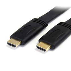 StarTech.com 3m platte High Speed HDMI kabel met Ethernet - St/St - HDMI-aansluitkabel