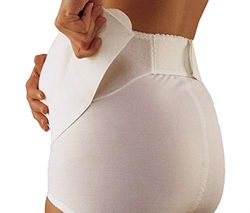 Scudotex Faja De Contención De Embarazo Cotton Mater Regulable Color Blanco Talla 4-1 unidad