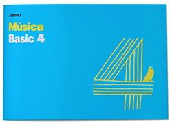 Quaderno musicale Basic 4 pentagrammi 20 mm - blu