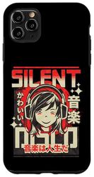 Anime Abbastanza Feste E Giapponese Silent Disco Custodia per iPhone 11 Pro Max