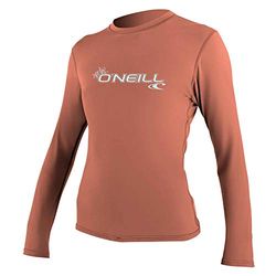 O'Neill Wetsuits Kvinnors mäns basic skinn kortärmad solskjorta hudutslag väst, lätt grapefrukt, S