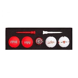 Volvik Vivid Golf Love Gift Set (4 x balls, 1 x ball marker, 2 x tees)