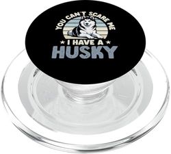 Perro Husky Siberiano PopSockets PopGrip para MagSafe