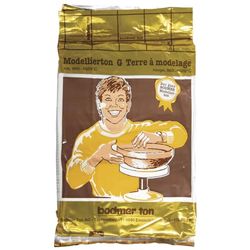Rayher 36003220 Bodmer argilla G, fein, 2,2 kg, terracotta