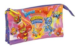 SuperThings Guardians of Kazoom Drievoudige tas, Meerkleurig, Standaard