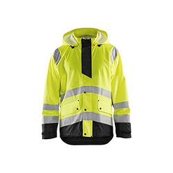Blaklader 432320003399XXL Level 1 Regnjacka, High Vis Gul/Svart, Storlek XXL