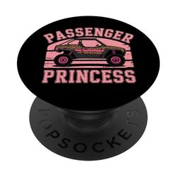 Women UTV SXS Off Road Passenger Princess UTV Side by Side PopSockets Adhesive PopGrip